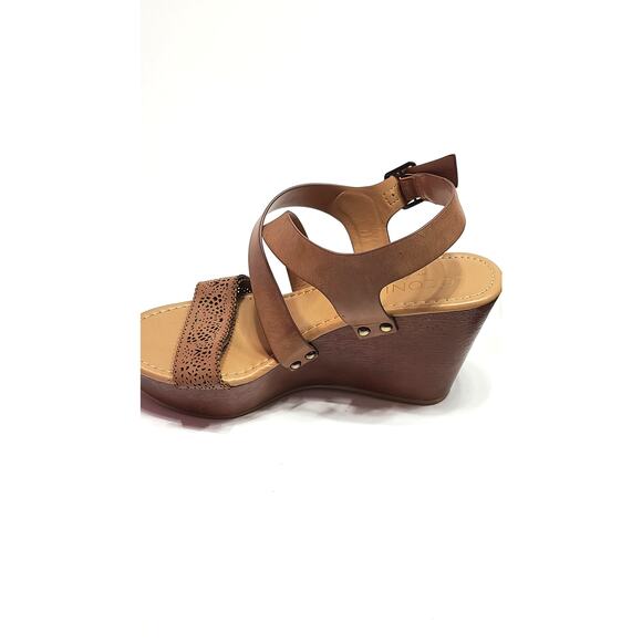 Coconuts by Matisse platform wedge tan sandals women's size 9 - Picture 3 of 8